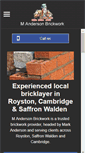 Mobile Screenshot of ma-brickwork.co.uk